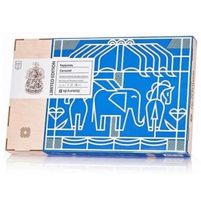 Puzzle en bois 3d mr playwood carrousel