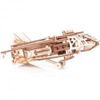 Jeu puzzle en bois 3d mr playwood robot avion