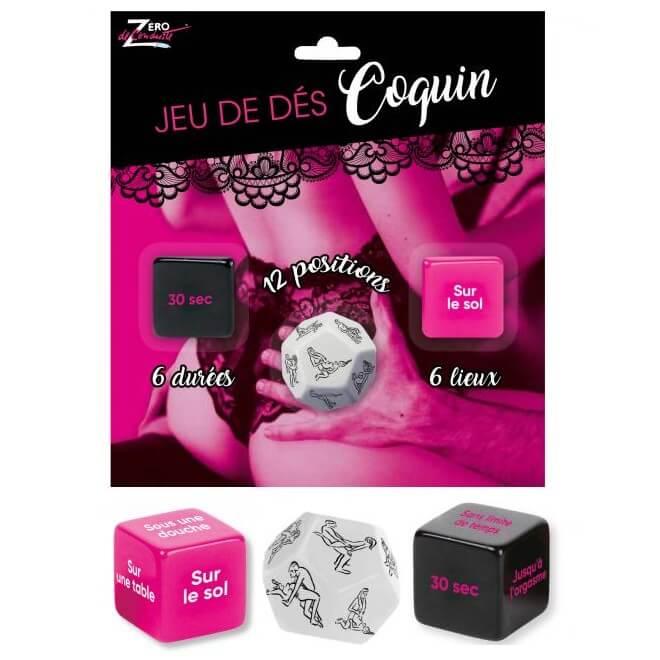 Boite de 4 jeux sexy - Pimenter la vie de couple