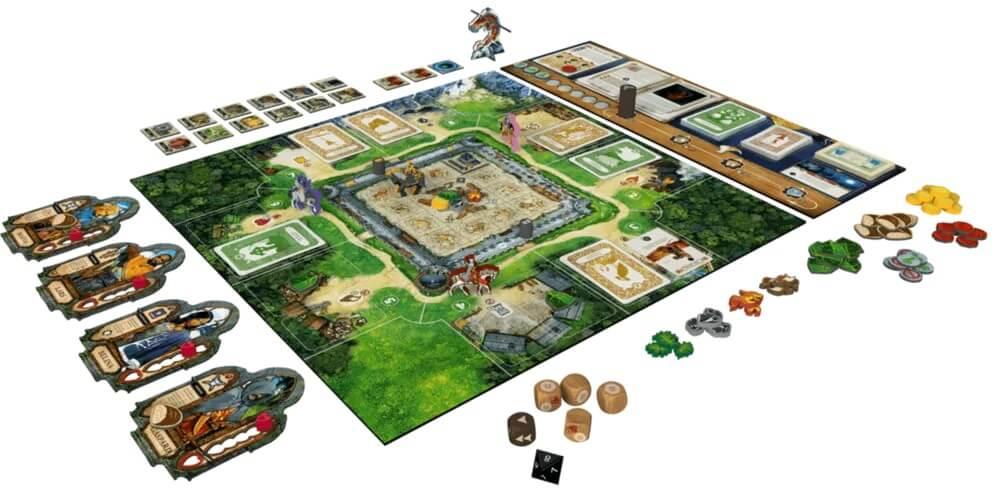 Jeux de societe avec plateau oltree