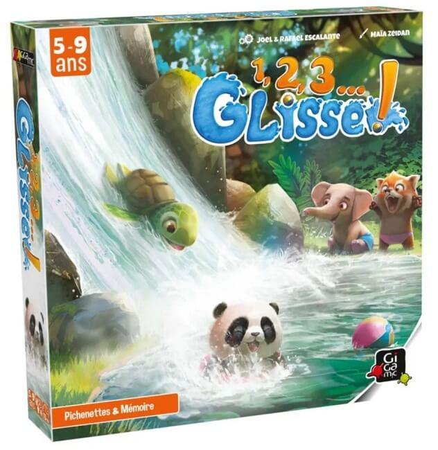 Jeu de société pour enfants Gigamic: 1, 2, 3 glisse ! REF/GKUN