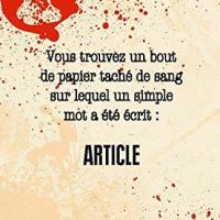 Jeux de societe escape box zombies