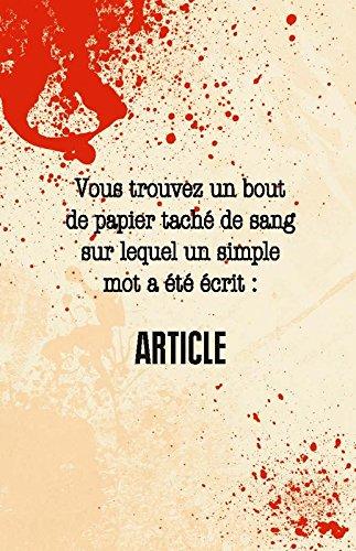 Jeux de societe escape box zombies