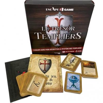 Jeu de societe escape game le tresors des templiers
