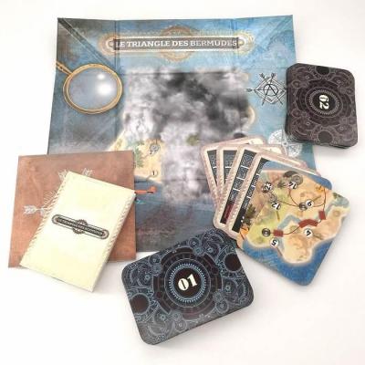 Jeu de societe escape game le triangle des bermudes