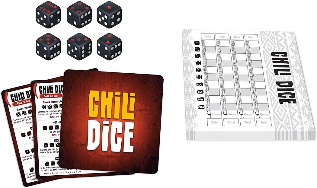 Jeux de societe gigamic chili dice