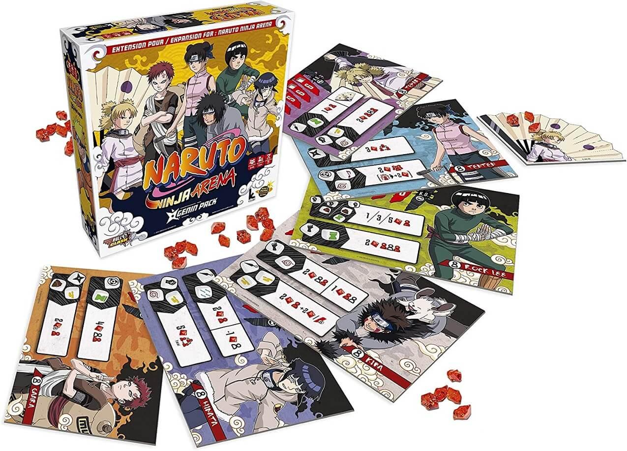 Jeux de societe naruto manga extension arena genin