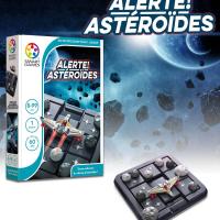 Jeux educatif compact de reflexion pour enfants alerte asteroides