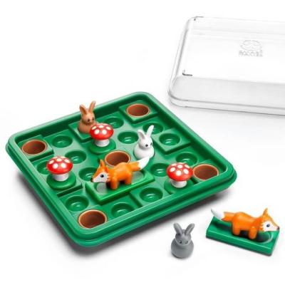 Jeu education de reflexion lievres et renards voyage