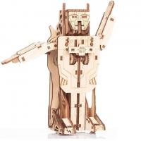 Jeux puzzle en bois 3d mr playwood avion robot