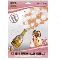 Kit decoration ballon champagne rose gold