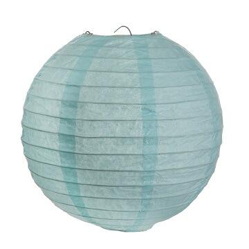Lanterne bleu ciel 30cm