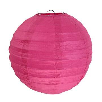 Lanterne fuchsia 50cm (x1) REF/4314