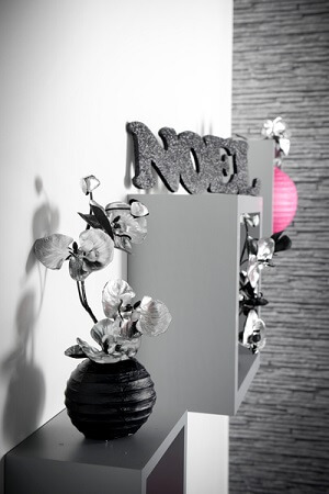 Lanterne noire 10cm 1