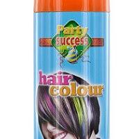 Laque cheveux orange