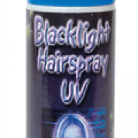 Laque cheveux uv bleu blanc