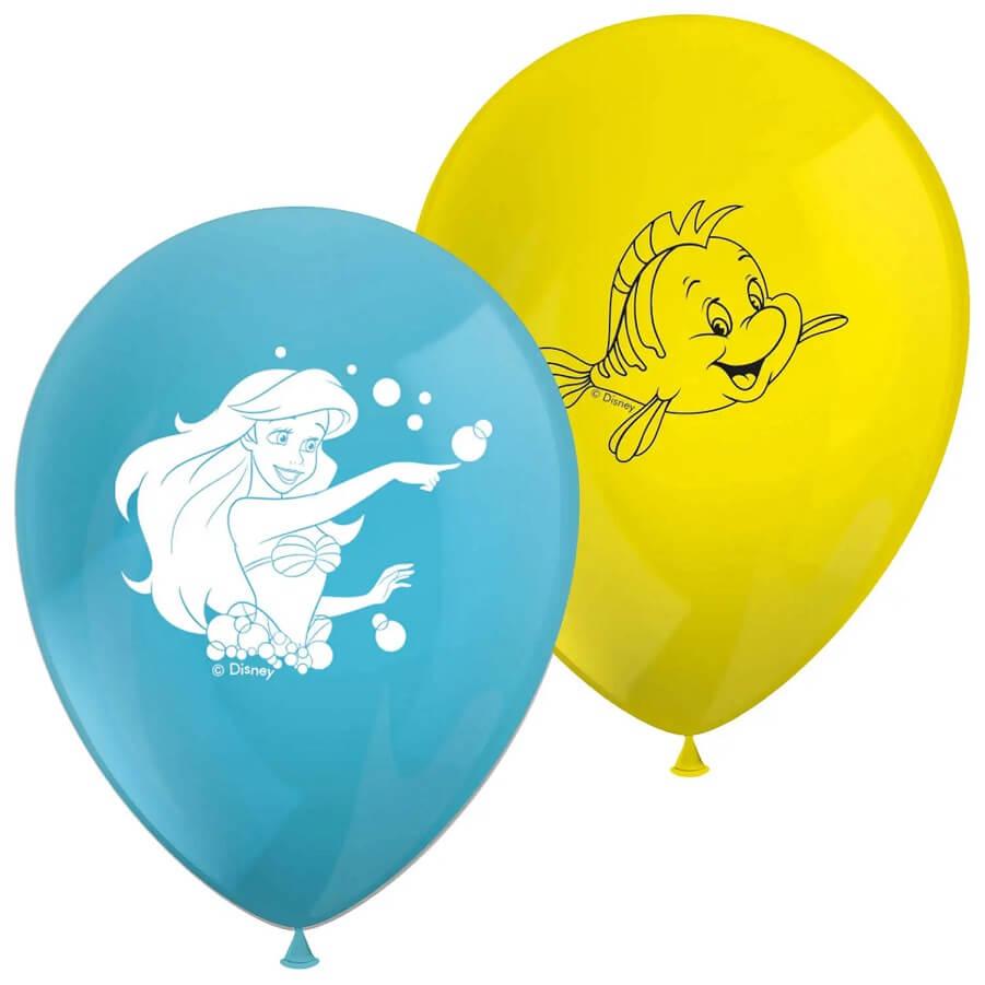 Lari95461 ballon latex anniversaire disney sirene ariel