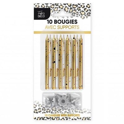 Leobsp magasin pas de calais decoration gateau bougie anniversaire leopard