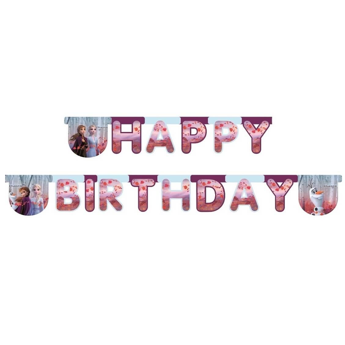 Lfrz91132 fete anniversaire enfant princesse disney guirlande