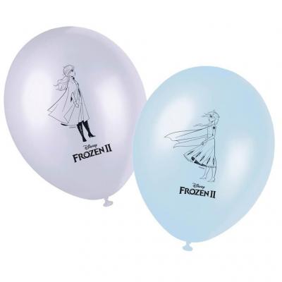 Lfrz91133 fete disney anniversaire enfant reine des neiges avec ballon latex