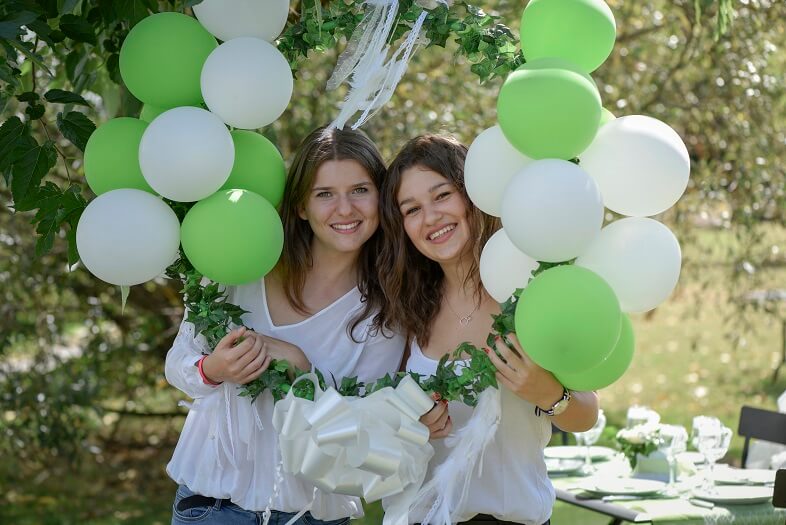 Lierre vert pour decoration de fete