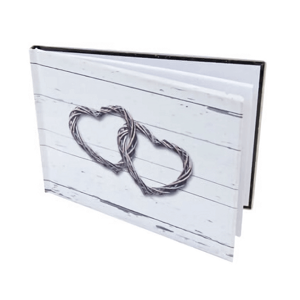 Livre d or mariage coeurs