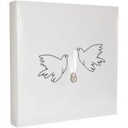 Livre d'or blanc colombes (x1) REF/3032