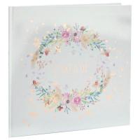 Livre d or mariage fleuri champetre
