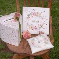Livre d or mariage floral champetre