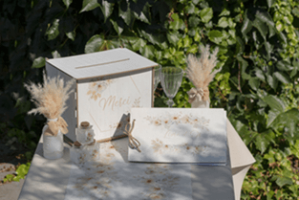 Livre d or tirelire urne mariage anniversaire retraite bapteme arbre a voeux