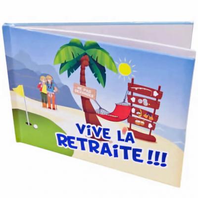 Livre d'or vive la retraite (x1) REF/ART102