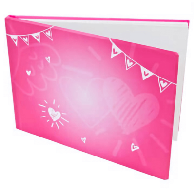 Livre dor mariage fuchsia