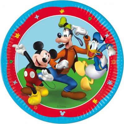 Lmic93822 anniversaire enfant disney mickey assiette carton
