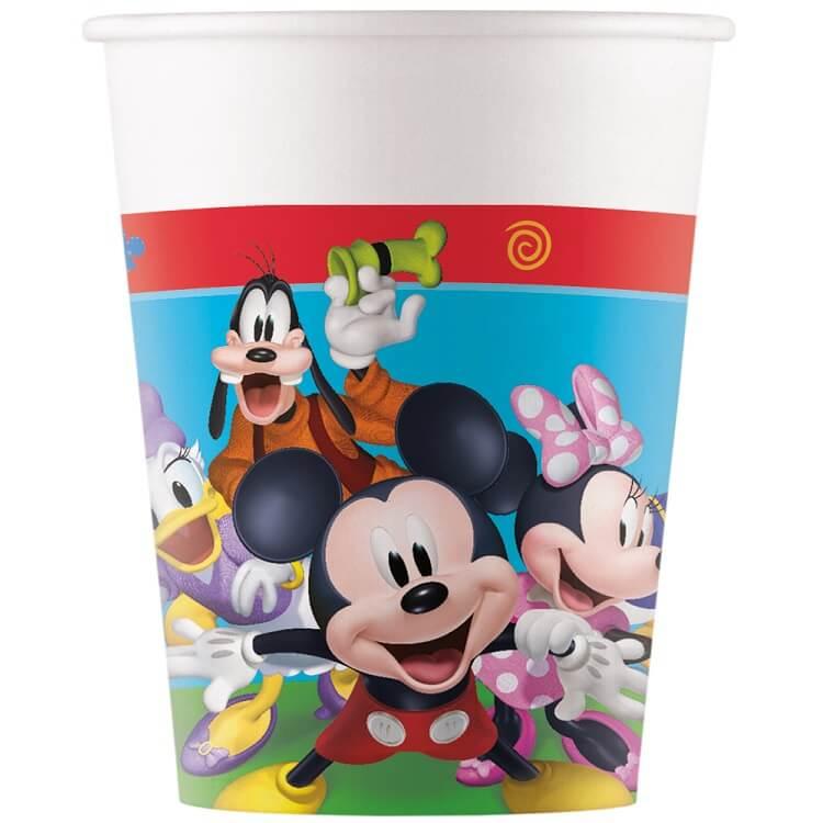 Lmic93823 anniversaire enfant disney mickey gobelet carton