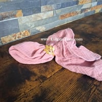 Location boutique nord pas de calais decoration rond de serviette metal dore or fleur floral
