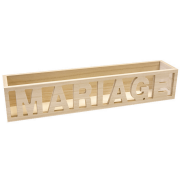 Location contenant presentoir dragees mariage en bois