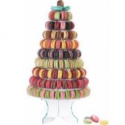 Location de materiel de fete avec presentoir pyramide a macaron