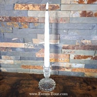 Location decoration boutique nord pas de calais fete bougeoir transparent verre bougie flambeau