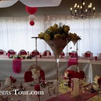 Location rideaux lumineux mariage