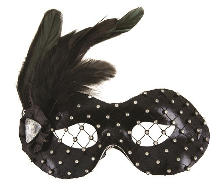 Loup noir resille et plumes