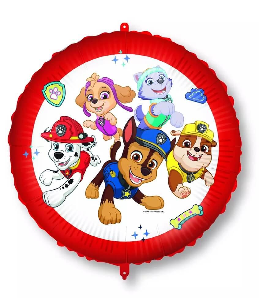 Lpat92975 ballon aluminium anniversaire pat patrouille