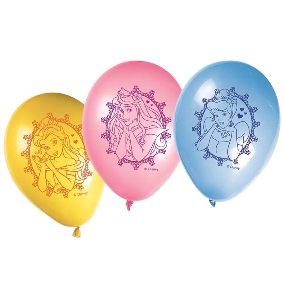 Lot de 8 Ballons Joyeux Anniversaire 25cm Multicolore