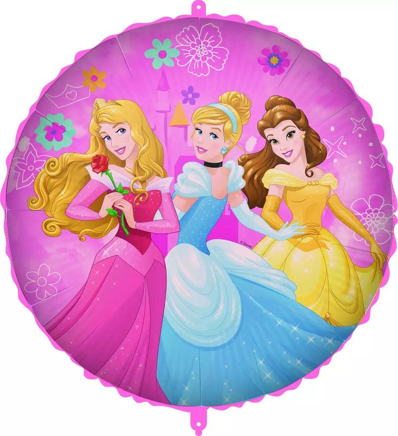 Lpri93854 ballon aluminium anniversaire enfant disney princesses
