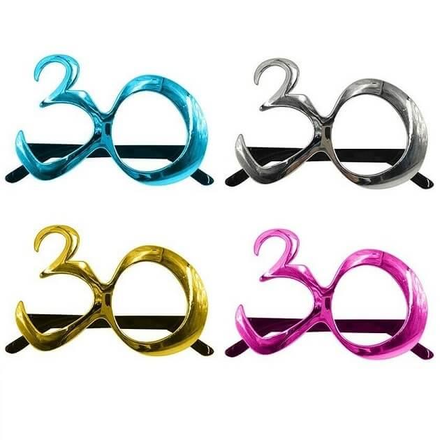 Lunette fete anniversaire 30ans
