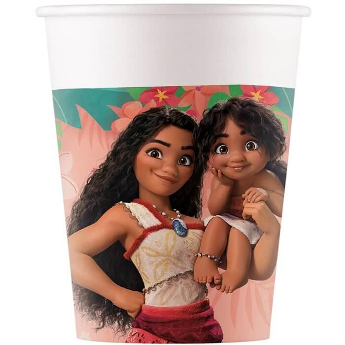 Lvai97201 disney anniversaire vaiana gobelet carton