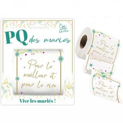 M25pq cadeau mariage pq des maries papier toilette