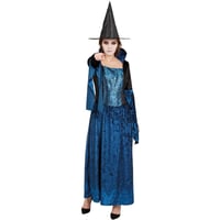 Magasin costume pas de calais halloween sorciere bleu noir adulte