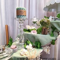Magasin location decoration nord pas de calais porte bougie bougeoir transparent en verre