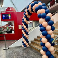 Magasin location materiel fete pas de calais decoration ballon arche arrondie metal