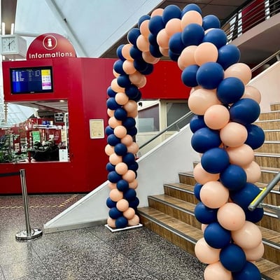 Magasin location materiel fete pas de calais decoration ballon arche arrondie metal